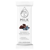 Milk Lactation Products Blueberry & Dark Chocolate Collagen Bar